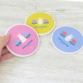 MIFFY & ROSE 日本金正陶製吸水杯墊 紫色